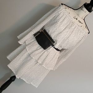 Beautiful off the shoulder dress!